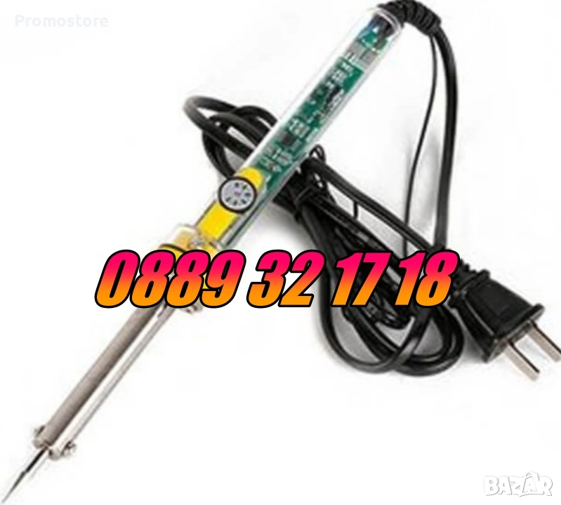 Поялник 60W с регулиране на градусите, снимка 1