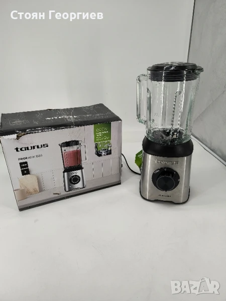 Чисто нов Блендер TAURUS PRIOR INOX 2литра кана 1500вата, снимка 1
