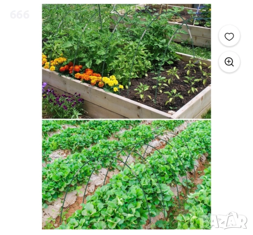 Комплект за тунелна рамка за оранжерии, снимка 2 - Други - 52893443