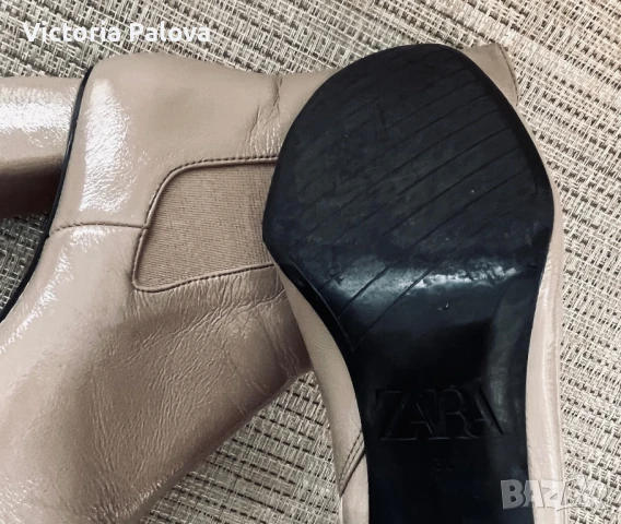 Красиви боти/ботуши ZARA, снимка 10 - Дамски боти - 50685926