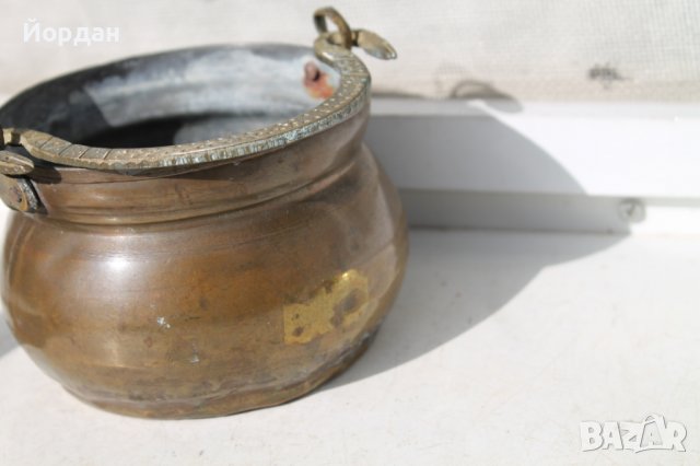 Малко медно котле, снимка 11 - Антикварни и старинни предмети - 38104716