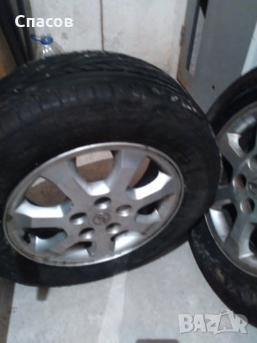 Продавам оригинални джанти за Опел Зафира 15" /5*110/ и летни гуми  Goodyear Excellence 195 / 65 R15, снимка 8 - Гуми и джанти - 29344702