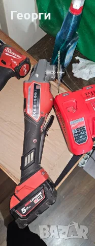 Комплект ъглошлайф импанкт 226nt MILWAUKEE M18FID3 M18FHSAG125×PDB2, снимка 2 - Винтоверти - 56187373