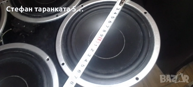 7 инчови два мидбаса и два басови говорители Cat, снимка 2 - Тонколони - 53265296