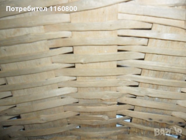 Голям стар панер 63/14 см, снимка 3 - Антикварни и старинни предмети - 39188386