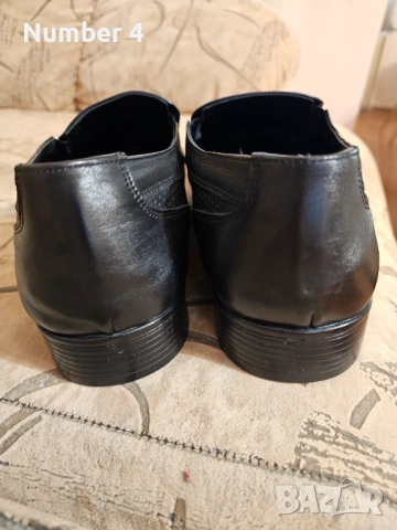 Кожени мокасини SHARP, снимка 6 - Мокасини - 53974270