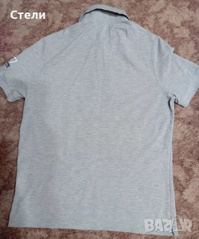 EA7-Emporio Armani-блуза с яка-M/L, снимка 2 - Блузи - 51737507