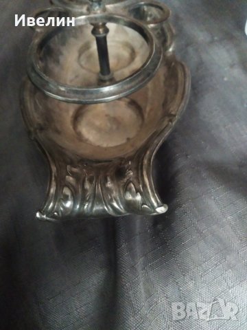 стар оливерник арт деко, снимка 5 - Антикварни и старинни предмети - 31597780