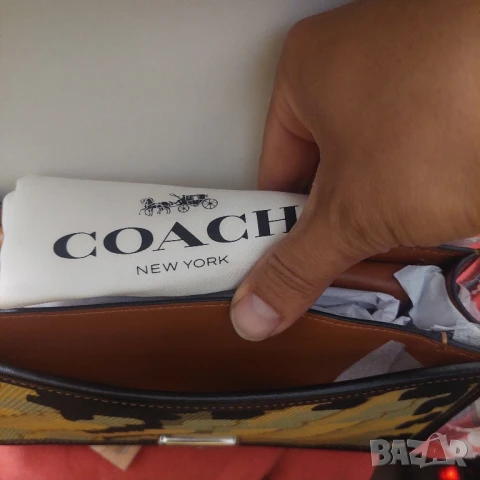 COACH  луксозна Чанта за през рамо Bandit , снимка 15 - Чанти - 50507848