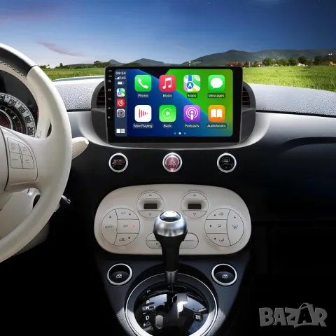 Мултимедия за Fiat 500, 2007-2015, навигация, Android, двоен дин, плеър, FIAT 500C, Андроид, снимка 7 - Аксесоари и консумативи - 50041896