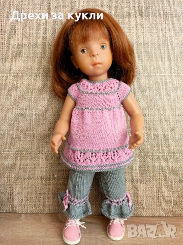 Кукла Париж от Силвия Натерер, снимка 4 - Кукли - 52755283