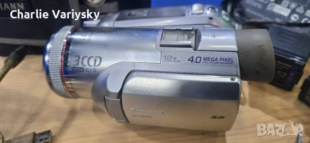 Комплект за дигитализиране MiniDV Panasonic 3CCD + Pinnacle USB + аксесоари, снимка 4 - Камери - 54351985