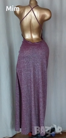 XS/S Черна,и бордо дълги рокли , снимка 8 - Рокли - 52339007