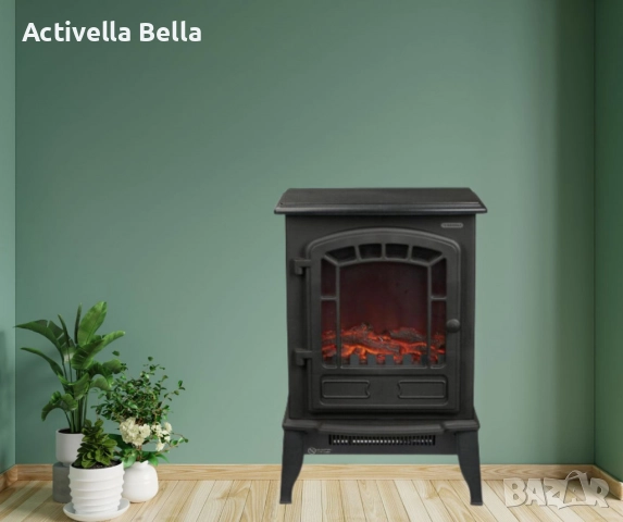 Електрическа камина, 2000W, снимка 4 - Отоплителни печки - 52558471