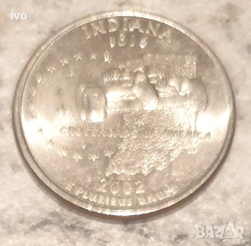 Американски.... GUARTER DOLLAR . , снимка 4 - Нумизматика и бонистика - 53833618