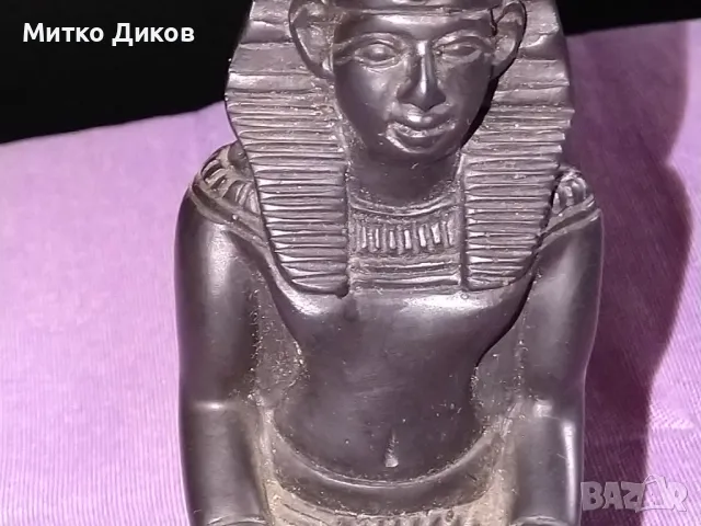 Скулптурка абанос Рамзес II K-176мм като нова, снимка 11 - Декорация за дома - 49798516