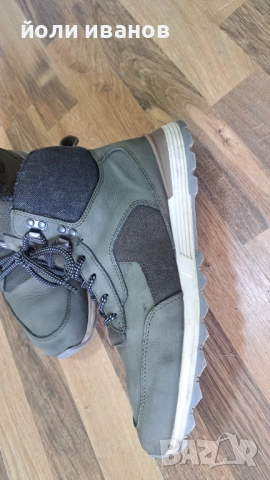 COX-маркови висок клас кожени зимни обувки 42.5 номер, снимка 4 - Мъжки боти - 52118391