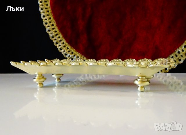 Кралски бронзов съд,бижутерка,барок. , снимка 2 - Антикварни и старинни предмети - 36673910