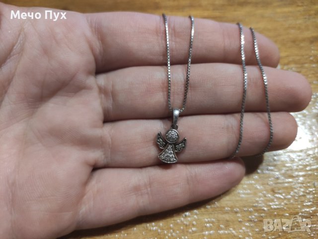 Сребърен синджир (46), снимка 3 - Колиета, медальони, синджири - 38400703