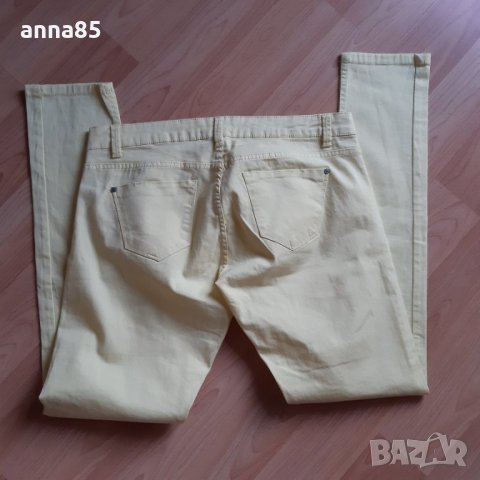 Жълти дънки Teranova XL, снимка 4 - Дънки - 29847726