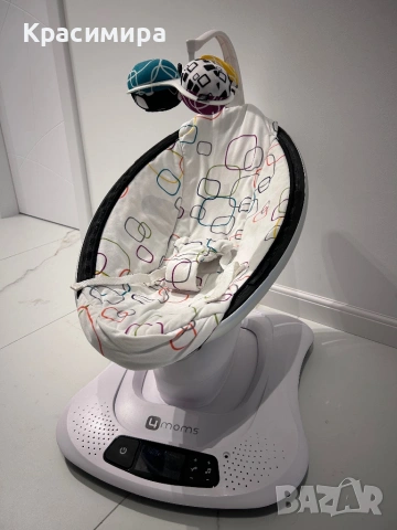 Електрическа люлка шезлонг MamaRoo 4moms, снимка 2 - Детски шезлонги - 53076111