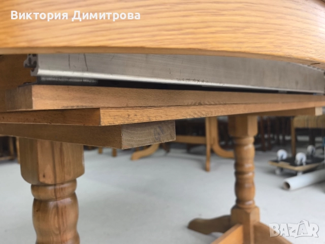 Разтегателна трапезна маса 3,60 м. , снимка 7 - Маси - 52877208