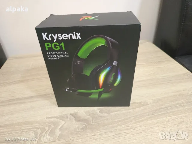 Геймърски слушалки с микрофон Krysenix PG1 RGB (за PC, PS4/PS5, Xbox, Switch), снимка 5 - Слушалки за компютър - 55891267