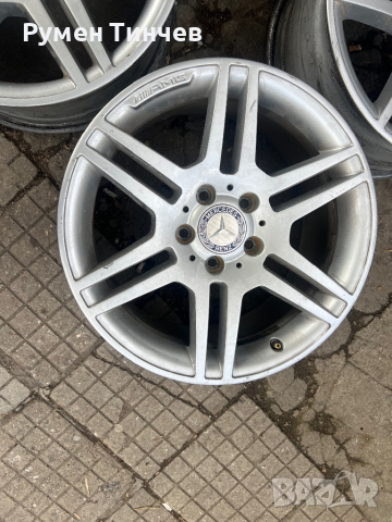 Оригинален джанти за Мерцедес  17 ки, снимка 6 - Гуми и джанти - 44637459