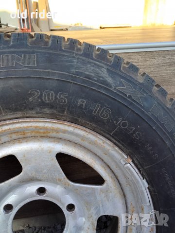 Гума с джанта 16', снимка 2 - Гуми и джанти - 38672276