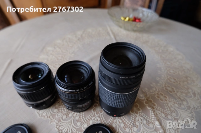 Canon EF Zoom Lenses, снимка 6 - Обективи и филтри - 53416615