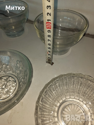 Малки стъклени комплекти за сладко, снимка 18 - Други - 52860638