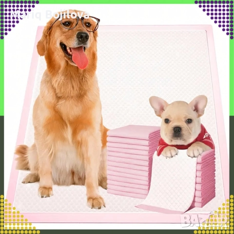 Хигиенни подложки за кучета и котки 60×90 см – Дебели абсорбиращи постелки, 50 бр. в пакет, снимка 12 - Други стоки за дома - 52952884