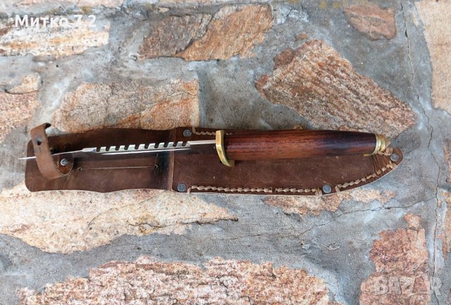 Ловен нож ръчна изработка, снимка 7 - Ножове - 33881940