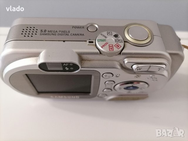 Цифров фотоапарат Samsung Digimax A5, снимка 4 - Фотоапарати - 44240363