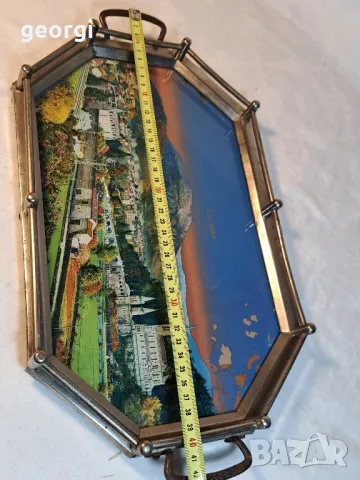 ретро поднос за сервиране 4/3, снимка 11 - Прибори за хранене, готвене и сервиране - 49027302