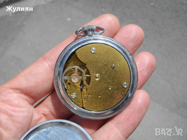 КОЛЕКЦИОНЕРСКИ ДЖОБЕН ЧАСОВНИК UMF RUHLA REGULAR , снимка 7 - Антикварни и старинни предмети - 51142246