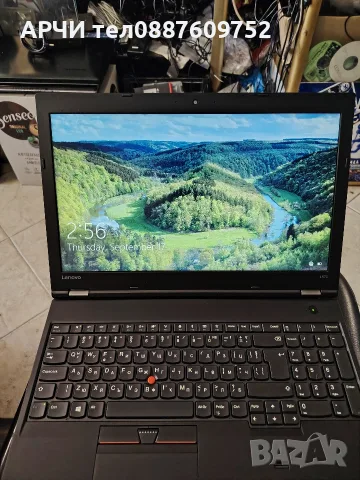 Lenovo ThinkPad T570 i5 7200U/16GB/256SSD/FHD Лаптоп Lenovo T570 I5-6300U 16GB 256GB SSD SAMSUNG, снимка 3 - Лаптопи за работа - 56116404