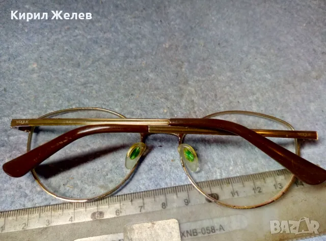 VOGUE Маркови ВИНТИДЖ ФЕШЪН ХЕЛИОМАТИК ОЧИЛА с ДИОПТЪР и ПОЗЛАТЕНА РАМКА 47789, снимка 6 - Слънчеви и диоптрични очила - 47528628
