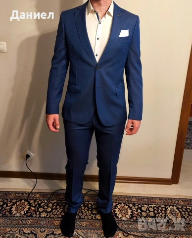 Мъжки Костюм Teodor + Риза - като нов