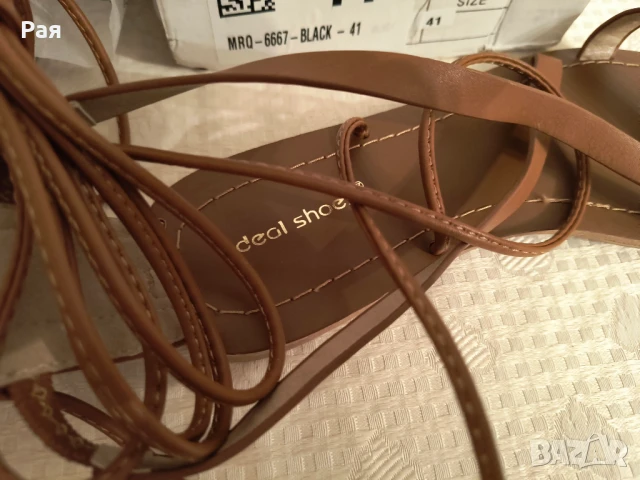 Сандали Ideal Shoes, снимка 9 - Сандали - 50652267