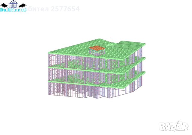 Бизнес сграда,Административна сграда,Хотел,Мотел - 540,54м², снимка 3 - Строителни материали - 44157571