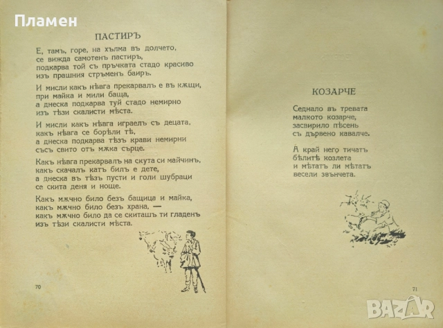 Моята пролеть. Книга 1 Пролетсинъ Чачановски /1933/, снимка 5 - Антикварни и старинни предмети - 52306336