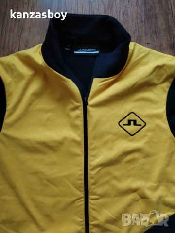 J.Lindeberg Men's Archie Mid Layer Jacket - страхотно мъжко горнище М, снимка 3 - Спортни дрехи, екипи - 52793425