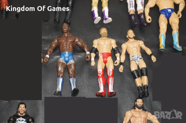Кеч Фигури Iron Sheik/Braun Strowman ELITE/Kofi Kingston ELITE/Kurt Angle/Roderick Strong/TJP/Edge, снимка 8 - Колекции - 54311534