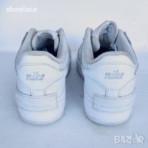 Nike Air Force 1 Shadow "Triple White" | CI0919-100, снимка 4 - Кецове - 42157143