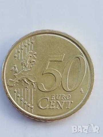 50 евро-цента от 2014 г. с ликът на папата, снимка 3 - Нумизматика и бонистика - 50435870