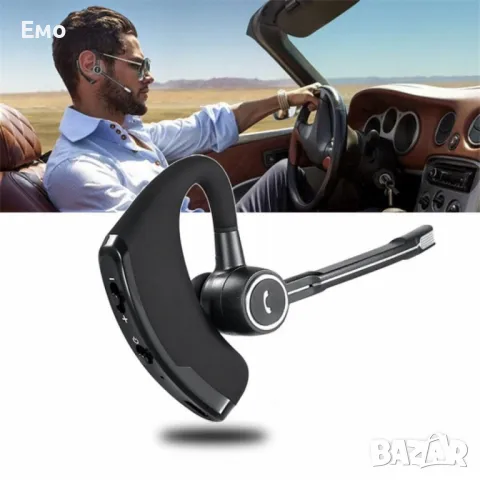 Безжична Bluetooth слушалка Hands-Free V8S, снимка 4 - Bluetooth слушалки - 47748640