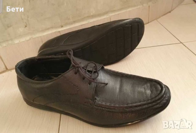 Мъжки обувки от естествена кожа , снимка 2 - Спортно елегантни обувки - 31263771