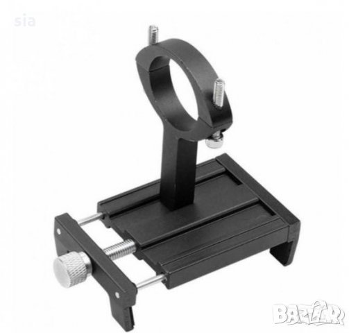 Алуминиева стойка за телефон за велосипед, мотор, АТВ, 50/100мм, черен, снимка 5 - Аксесоари за велосипеди - 32008061