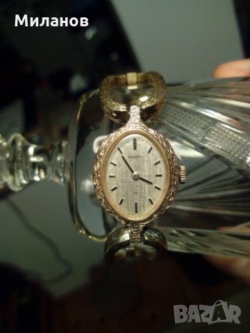 Seiko стар дамски механичен часовник, снимка 1 - Колекции - 34045694